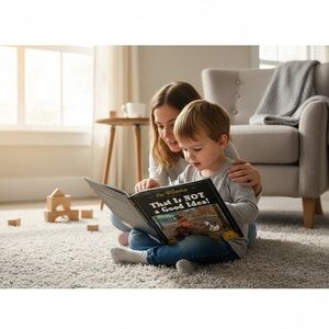 “Thrills, Drama & Classic Plot Twist ‘That Is NOT a Good Idea!’ “ Hardcover Book